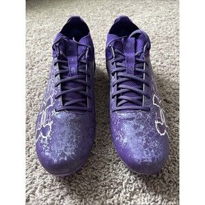 Under Armour Blur Smoke 2.0 MC Mens Football Cleats Purple 3027978-500 Size 14